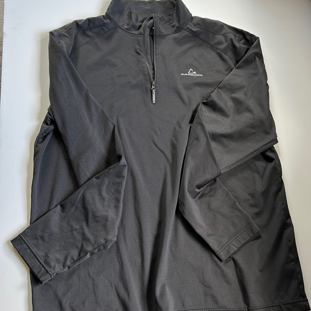 Paradox 1/4 zip pullover XL